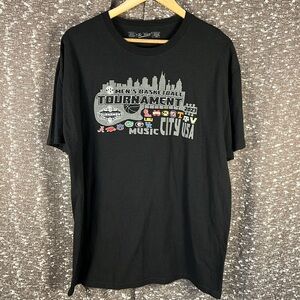 SEC Men's Basketball‎ Tournament Music City Nashville Short Sleeve T-Shirt